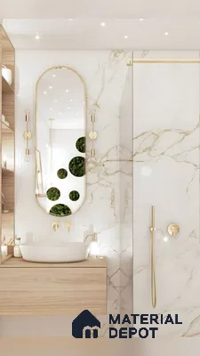 Elegant in Simplicity: A Modern Bathroom Oasis | Material Depot
