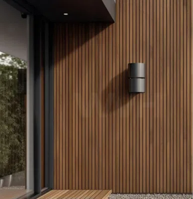 Closeup application image of Exterior Wall Panel Panels