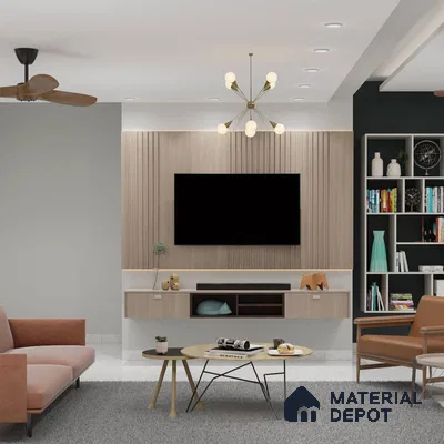 Drawer Wall TV Console