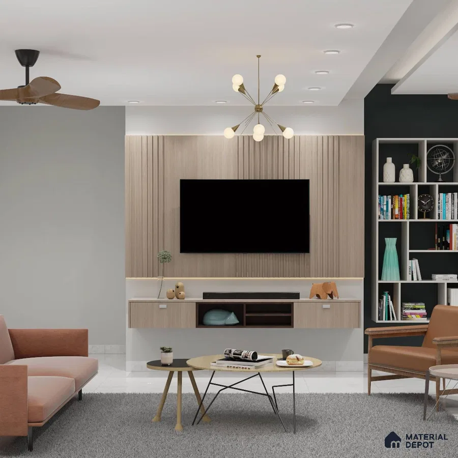 Drawer Wall TV Console