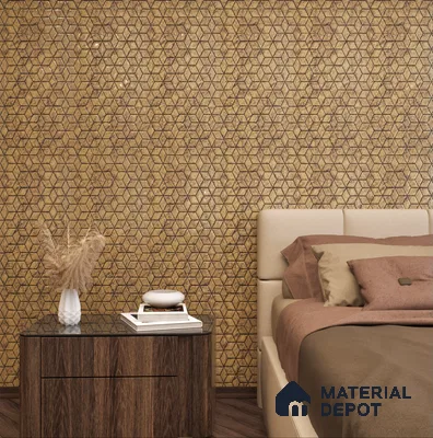 Wooden Look LM 01239 8 ft x 4 ft Texture Finish Decorative Laminate - 1 mm | Suitable for TV Unit, Wardrobe, Kitchen Cabinets