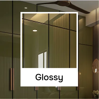 Product Mockup of Laminate showing in Glossy Finish Collection