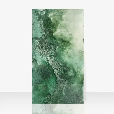 Closeup Mockup image of Sage Green Tiles