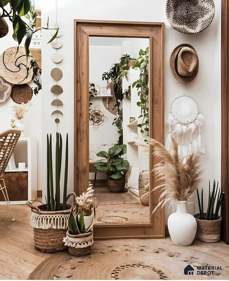 Greenery And Wall Mounted Decorations | Material Depot