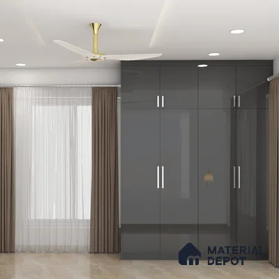 Contemporary Grey Wardrobe