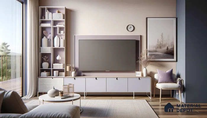 Harmonious Modern Living with Subdued Tones and Elegant Detailing | Material Depot