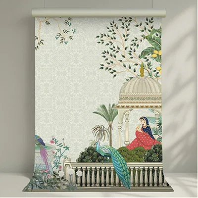 Closeup application image of Indian Wallpapers