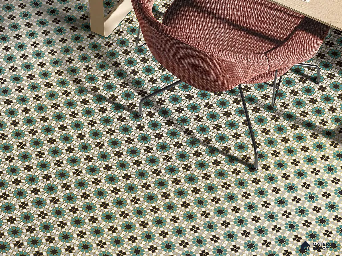 Intricate Moroccan-Inspired Mosaic Floor Tiles for Timeless Interiors | Material Depot