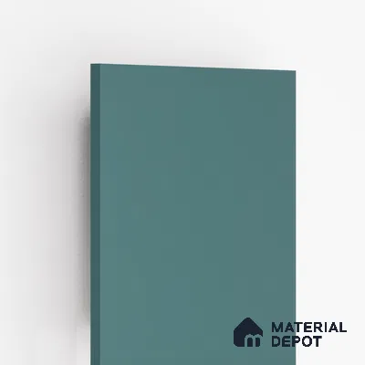 Green Solid Colors Look 3577 RSO 8 ft x 4 ft Super Matte Finish Decorative Laminate - 1 mm | Suitable for Living Room, Kitchen, Office