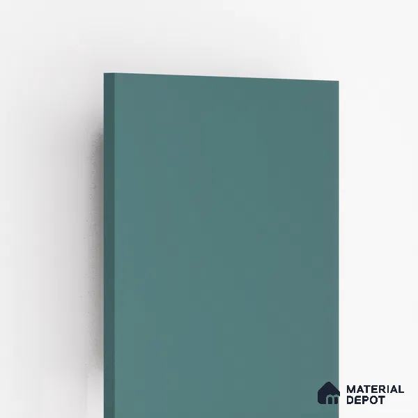 Green Solid Colors Look 3577 RSO 8 ft x 4 ft Super Matte Finish Decorative Laminate - 1 mm | Suitable for Living Room, Kitchen, Office