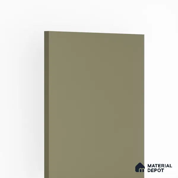 Grey Solid Colors Look 3561 NGL 8 ft x 4 ft High Gloss Finish Decorative Laminate - 1 mm | Suitable for Living Room, Kitchen, Office