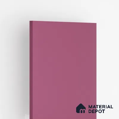 Purple Solid Colors Look 3543 SMR 8 ft x 4 ft High Gloss Finish Decorative Laminate - 1 mm | Suitable for Living Room, Kitchen, Office