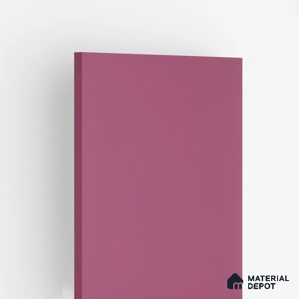 Purple Solid Colors Look 3543 SMR 8 ft x 4 ft High Gloss Finish Decorative Laminate - 1 mm | Suitable for Living Room, Kitchen, Office