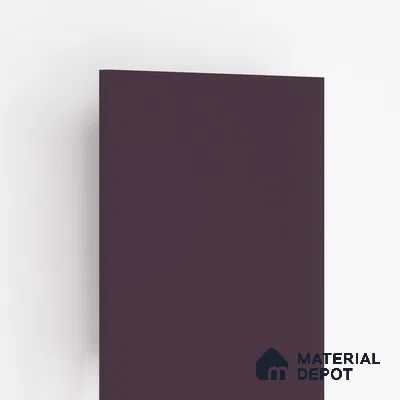 Violet Solid Colors Look PU 236 8 ft x 4 ft PU Finish Decorative Laminate - 1 mm | Suitable for Living Room, Kitchen, Office
