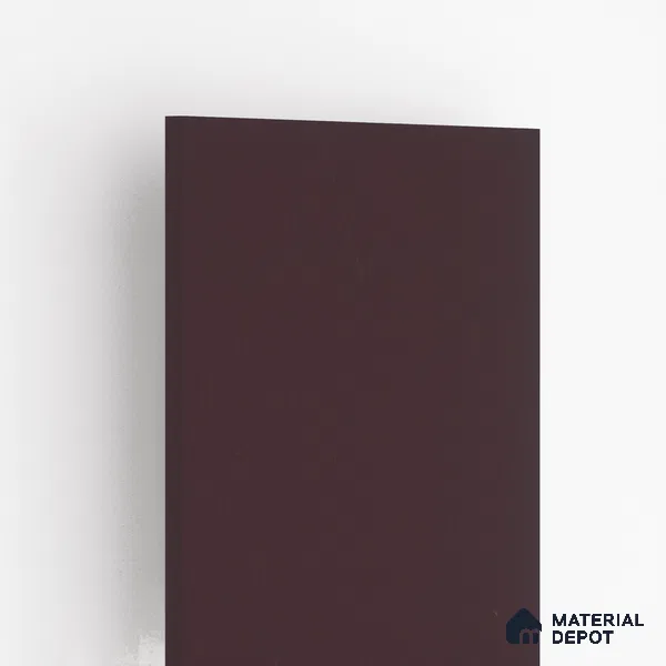 Brown Textured Solid Look LS 1136 Lush 8 ft x 4 ft Texture Finish Decorative Laminate - 1.25 mm | Suitable for TV Unit, Wardrobe, Kitchen Cabinets