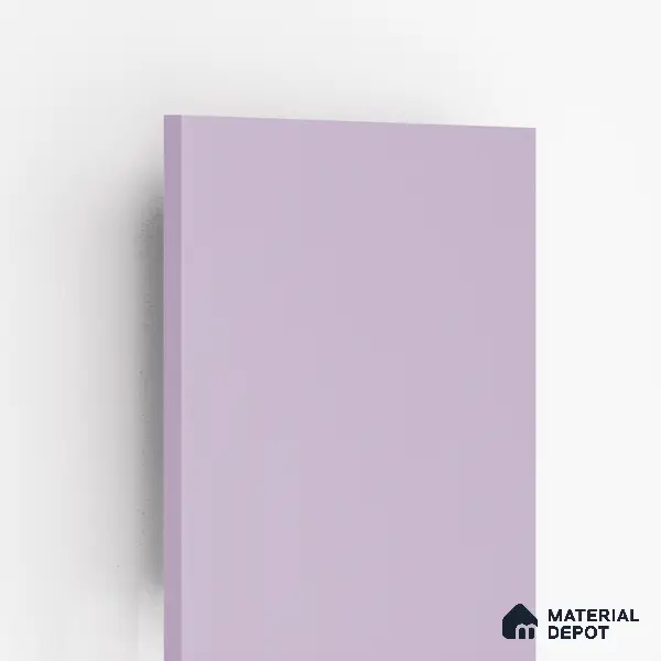 Light Purple Solid Colors Look CF 187 Lilac Chiffon 8 ft x 4 ft Matte Finish Decorative Laminate - 1 mm | Suitable for Living Room, Kitchen, Office