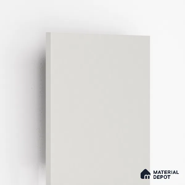 White Solid Colors Look CF 132 Egg White Chiffon 8 ft x 4 ft Matte Finish Decorative Laminate - 1 mm | Suitable for Living Room, Kitchen, Office