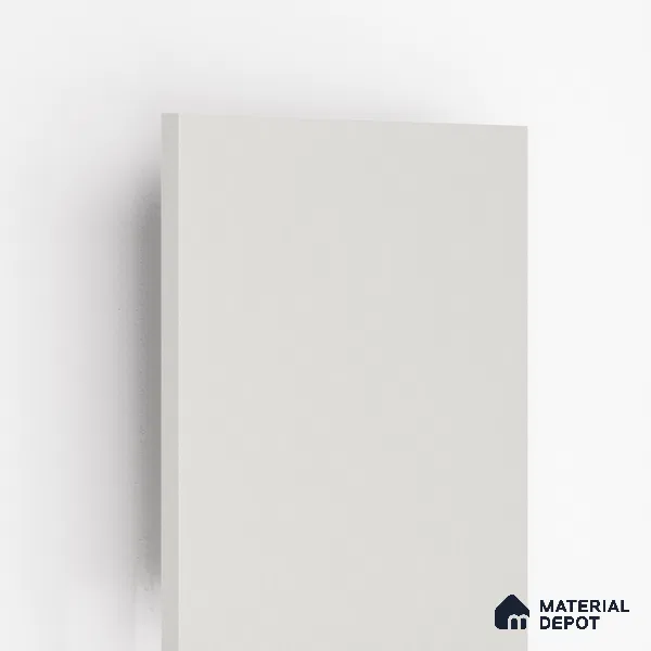 White Solid Colors Look CM 132 Egg White Country Matt 8 ft x 4 ft Matte Finish Decorative Laminate - 1 mm | Suitable for Living Room, Kitchen, Office