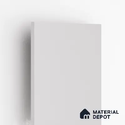 101 SUD White 8 ft x 4 ft Suede Finish Decorative Laminate - 1 mm | Matching Edgeband Code - (Rehau - 75729) | (E3 - 1001)