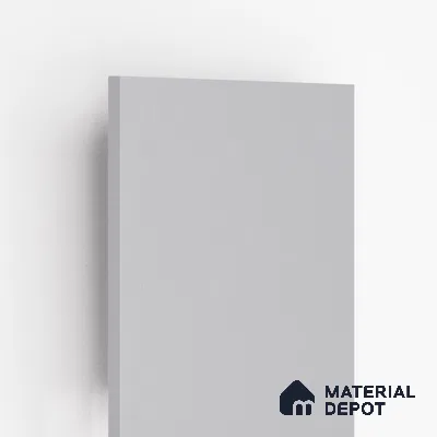 107 LU Snow White 8 ft x 4 ft Texture Finish Decorative Laminate - 1 mm  | Suitable for TV Unit, Wardrobe, Kitchen Cabinets | Matching Edgeband Code - (Rehau - 75637) | (E3 - 1001 HG)