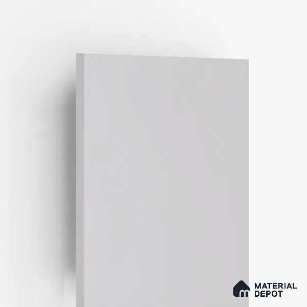 107 SI Snow White 8 ft x 4 ft Texture Finish Decorative Laminate - 1 mm  | Suitable for TV Unit, Wardrobe, Kitchen Cabinets | Matching Edgeband Code - (Rehau - 75637) | (E3 - 1001 MT)