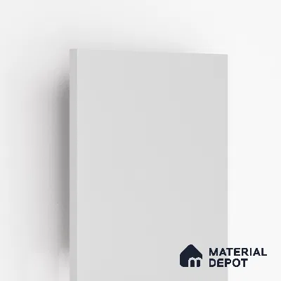 109 SU Designer White 8 ft x 4 ft Suede Finish Decorative Laminate - 1 mm | Suitable for TV Unit, Wardrobe, Kitchen Cabinets