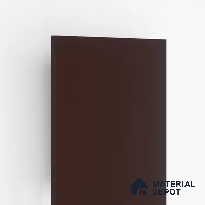 174 LU Chocolate 8 ft x 4 ft Texture Finish Decorative Laminate - 1 mm  | Suitable for TV Unit, Wardrobe, Kitchen Cabinets | Matching Edgeband Code - (Rehau - 75738) | (E3 - 1509 HG)