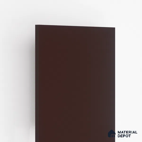 174 LU Chocolate 8 ft x 4 ft Texture Finish Decorative Laminate - 1 mm  | Suitable for TV Unit, Wardrobe, Kitchen Cabinets | Matching Edgeband Code - (Rehau - 75738) | (E3 - 1509 HG)