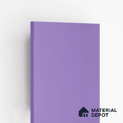 261 LU Lavender 8 ft x 4 ft Texture Finish Decorative Laminate - 1 mm  | Suitable for TV Unit, Wardrobe, Kitchen Cabinets | Matching Edgeband Code - (Rehau - 112038) | (E3 - 1520 HG)