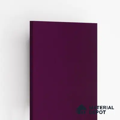266 LU Antique Violet 8 ft x 4 ft Texture Finish Decorative Laminate - 1 mm  | Suitable for TV Unit, Wardrobe, Kitchen Cabinets | Matching Edgeband Code - (Rehau - 110236) | (E3 - 1038 HG)