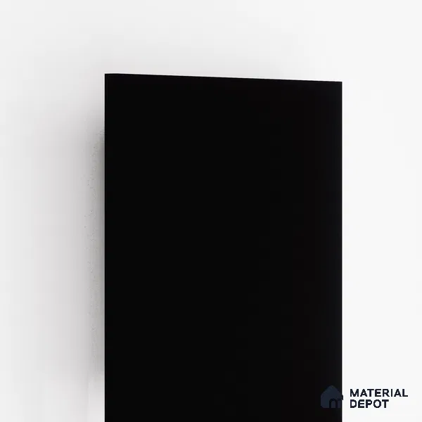 293 SU Black 8 ft x 4 ft Suede Finish Decorative Laminate - 1 mm | Suitable for TV Unit, Wardrobe, Kitchen Cabinets