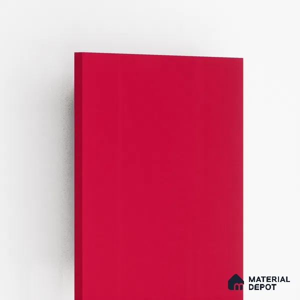 80193 SU Lunan Red 8 ft x 4 ft Texture Finish Liner Laminate - 0.8 mm | Suitable for TV Unit, Wardrobe, Kitchen Cabinets