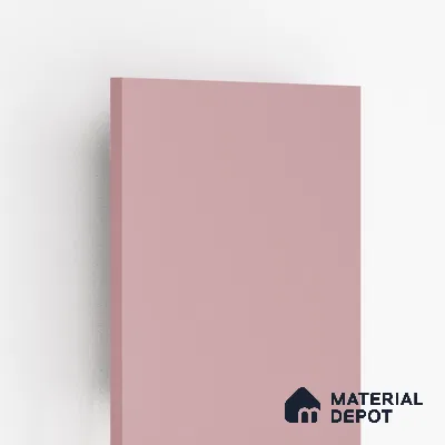 Pink Solid Colors Look MT 710 8 ft x 4 ft Matte Finish 6H Anti Scratch Acrylic Laminate - 1.5 mm | Suitable for TV Unit, Wardrobe, Kitchen Cabinets