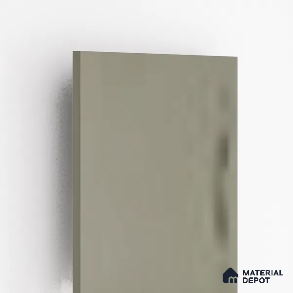 Grey Solid Colors Look 1010 PHG 8 ft x 4 ft High Gloss Finish Decorative Laminate - 1 mm | Suitable for Living Room, Kitchen, Office