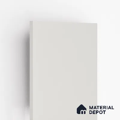 Watwin 1005 Beta White 8 ft x 4 ft Colorave Series PVC Laminate - 1.25 mm
