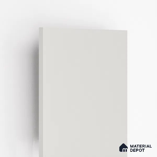 Watwin 1005 Beta White 8 ft x 4 ft Colorave Series PVC Laminate - 1.25 mm