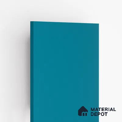 Blue Solid Colors Look MT 705 8 ft x 4 ft Matte Finish 6H Anti Scratch Acrylic Laminate - 1.5 mm | Suitable for TV Unit, Wardrobe, Kitchen Cabinets