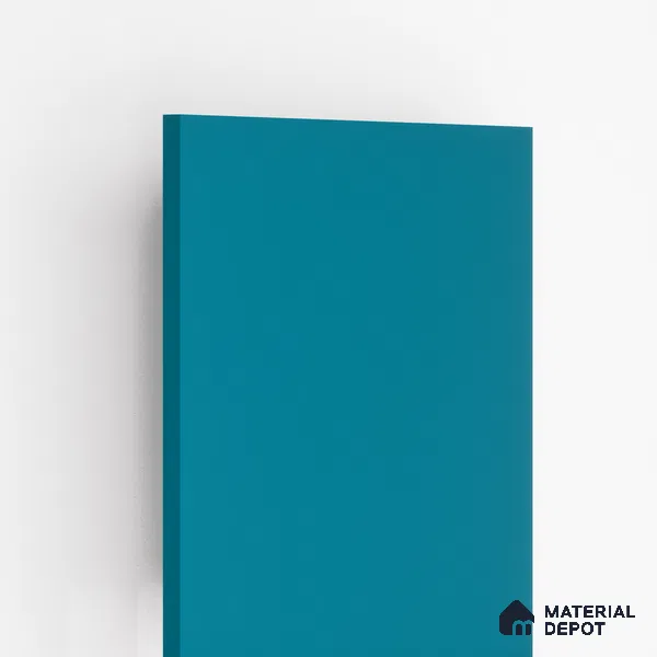 Blue Solid Colors Look MT 705 8 ft x 4 ft Matte Finish 6H Anti Scratch Acrylic Laminate - 1.5 mm | Suitable for TV Unit, Wardrobe, Kitchen Cabinets