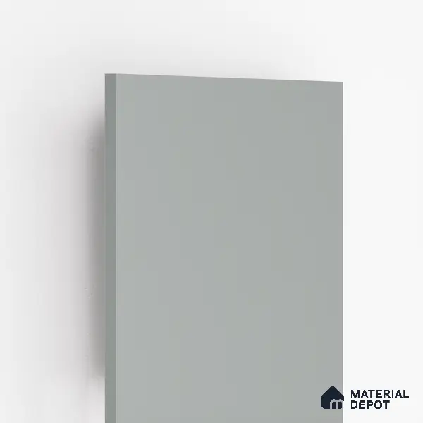 Grey Solid Colors Look MT 708 8 ft x 4 ft Matte Finish 6H Anti Scratch Acrylic Laminate - 1.5 mm | Suitable for TV Unit, Wardrobe, Kitchen Cabinets