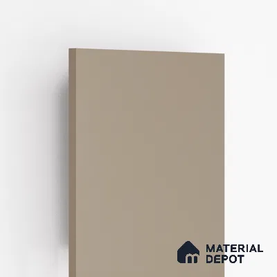 Beige Solid Colors Look MT 712 8 ft x 4 ft Matte Finish 6H Anti Scratch Acrylic Laminate - 1.5 mm | Suitable for TV Unit, Wardrobe, Kitchen Cabinets