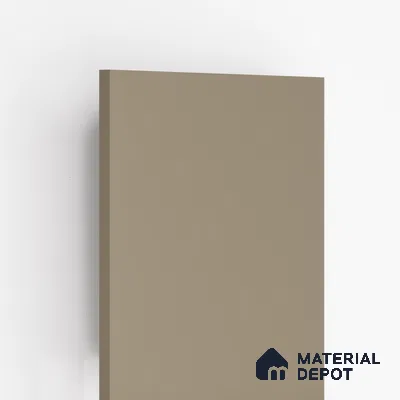 Beige Solid Colors Look MT 714 8 ft x 4 ft Matte Finish 6H Anti Scratch Acrylic Laminate - 1.5 mm | Suitable for TV Unit, Wardrobe, Kitchen Cabinets