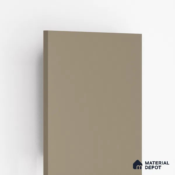 Beige Solid Colors Look MT 714 8 ft x 4 ft Matte Finish 6H Anti Scratch Acrylic Laminate - 1.5 mm | Suitable for TV Unit, Wardrobe, Kitchen Cabinets