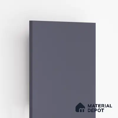 Grey Solid Colors Look MT 715 8 ft x 4 ft Matte Finish 6H Anti Scratch Acrylic Laminate - 1.5 mm | Suitable for TV Unit, Wardrobe, Kitchen Cabinets