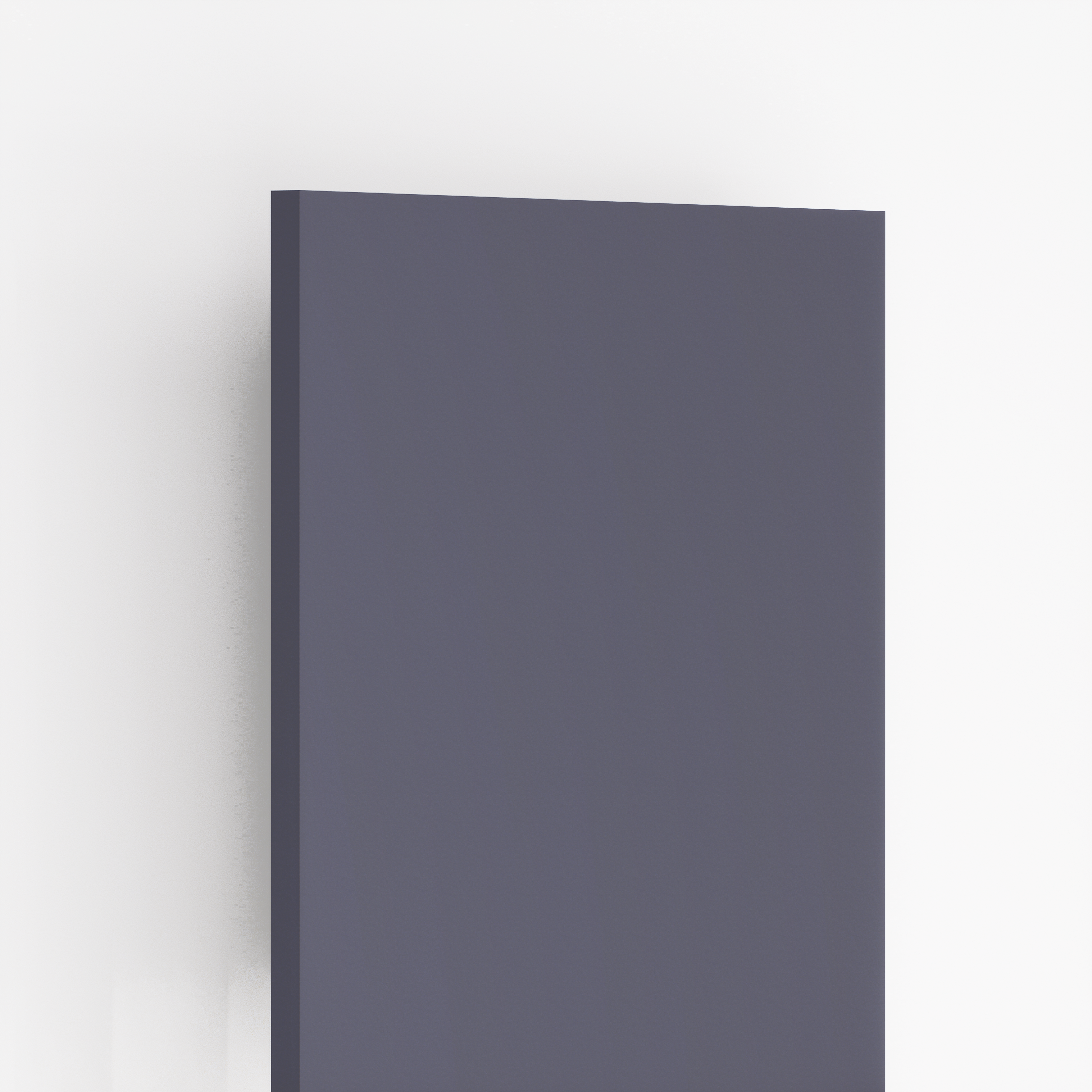 Grey Solid Colors Look MT 715 8 ft x 4 ft Matte Finish 6H Anti Scratch Acrylic Laminate - 1.5 mm | Suitable for TV Unit, Wardrobe, Kitchen Cabinets
