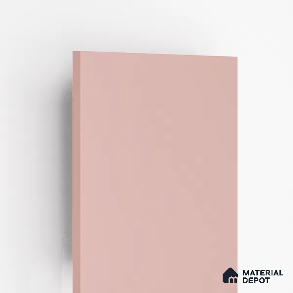 Pink Solid Colors Look MT 710 8 ft x 4 ft Matte Finish 6H Anti Scratch Acrylic Laminate - 1.5 mm | Suitable for TV Unit, Wardrobe, Kitchen Cabinets