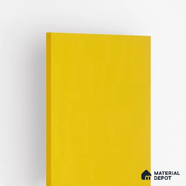 21467 SGL Neo Turmeric 8 ft x 4 ft High Gloss Finish Decorative Laminate - 0.8 mm | Suitable for Living Room, Kitchen, Office