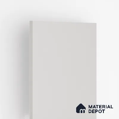 22291 SF Vanilla White 8 ft x 4 ft Suede Finish Decorative Laminate - 0.8 mm | Suitable for Living Room, Kitchen, Office