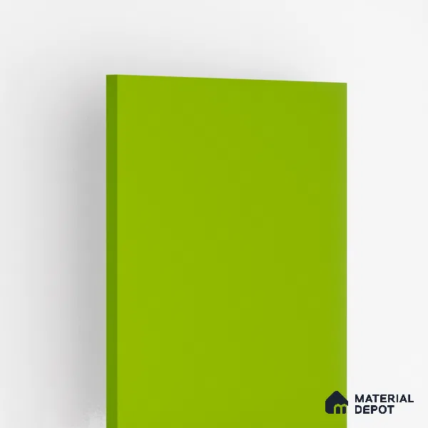 21453 SF Lime Punch 8 ft x 4 ft Suede Finish Decorative Laminate - 0.8 mm | Suitable for Living Room, Kitchen, Office