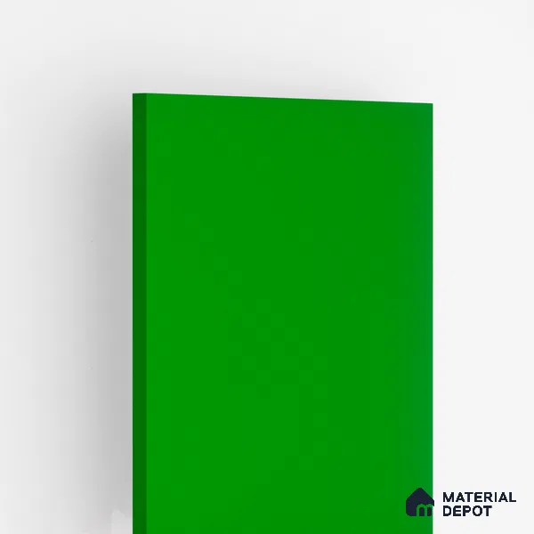 21443 SF Island Green 8 ft x 4 ft Suede Finish Decorative Laminate - 0.8 mm | Suitable for Living Room, Kitchen, Office
