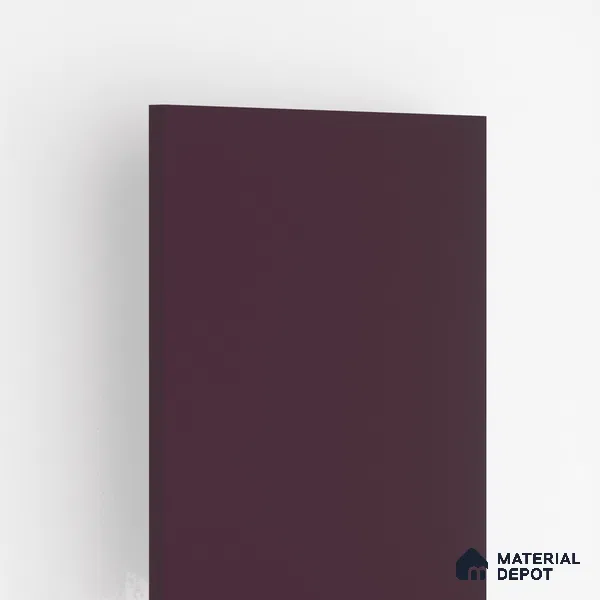 21472 SF Grape Wine 8 ft x 4 ft Suede Finish Decorative Laminate - 0.8 mm | Suitable for Living Room, Kitchen, Office